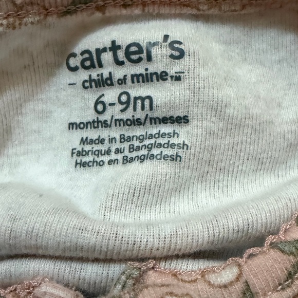 6-9M Zip Up Pajamas Bundle Lot Of 5 - Picture 5 of 6